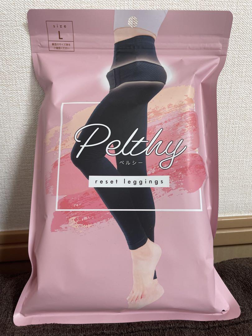 Pelthy 美脚着圧レギンス Lサイズ 4袋セット