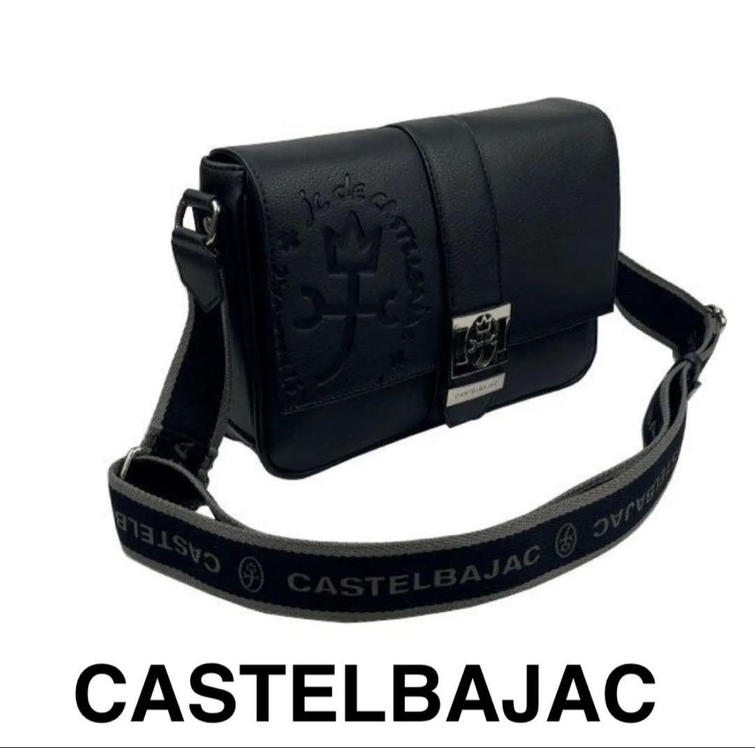 CASTELBAJAC ブラック ショルダーバッグ
