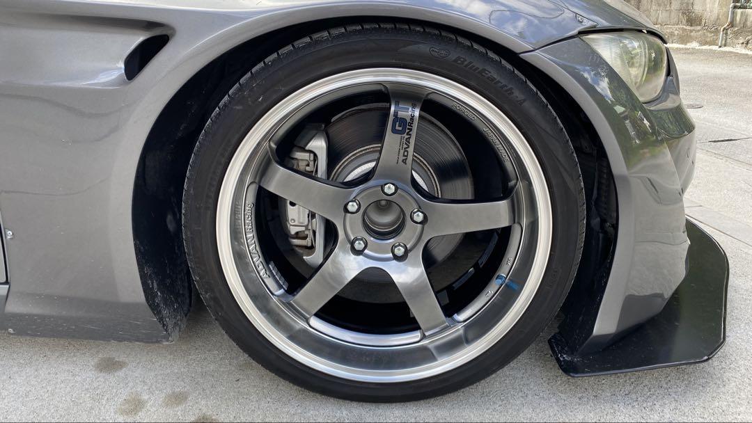 本格派ま！ PCD120 BMW ADVAN 4本セット｜車 19インチ GT Racing タイヤ・ホイール