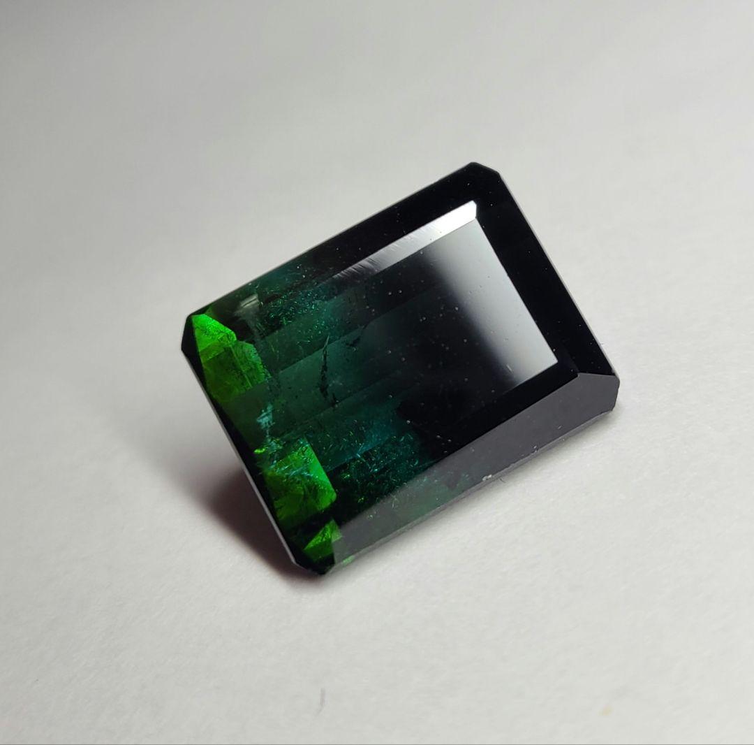 大迫力の大粒!!★天然バイカラートルマリン★ソ付・オーダー受付中