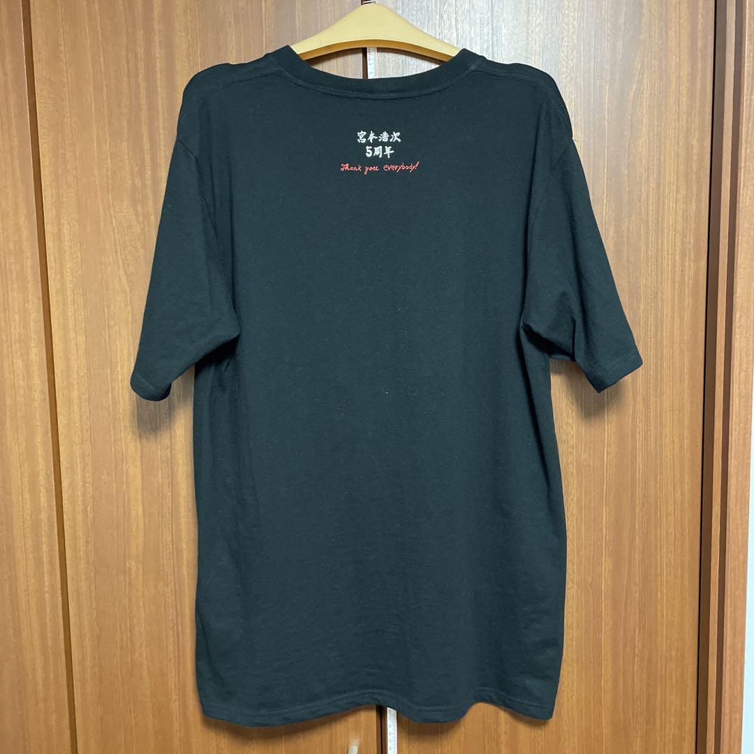 中古】エレカシ宮本浩次5TH ANNIVERSARY ギターTシャツXLサイズ