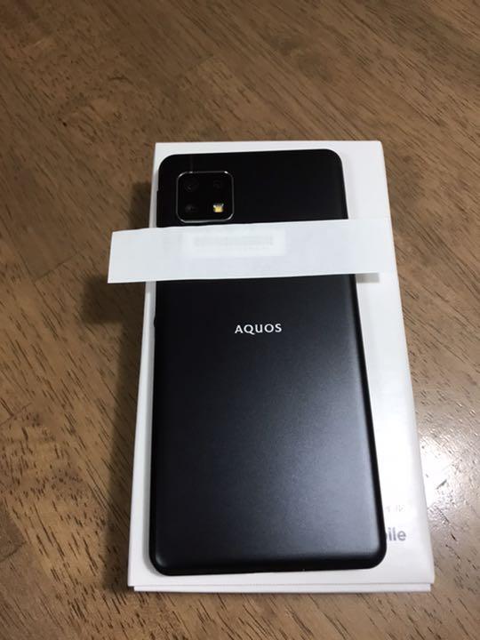 限定セール AQUOS sense4 basic Black x0dlb-m63937520640 好評超激得
