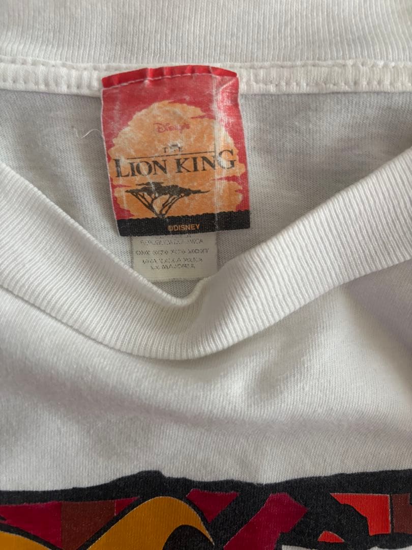 【美品】90s Disney LION KING シンバ Tシャツ