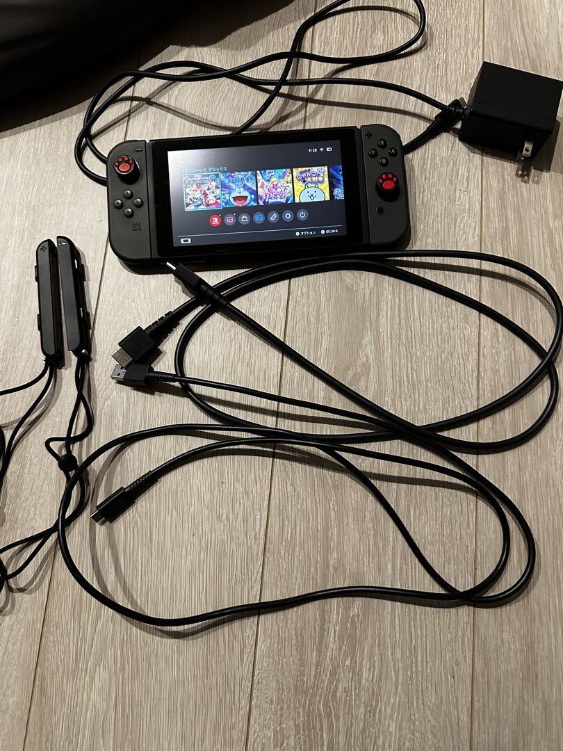 Nintendo Switch 本体 グレー 付属品あり