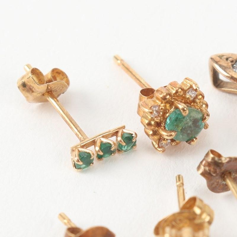 K18.K9 ピアス　ネックレス　まとめて　A283
