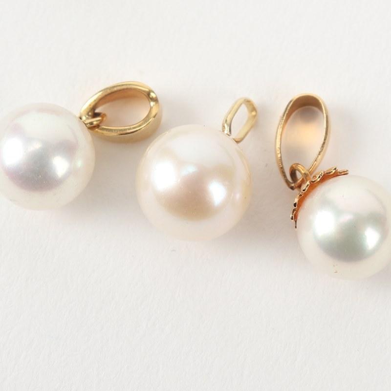 K18.K9 ピアス　ネックレス　まとめて　A283