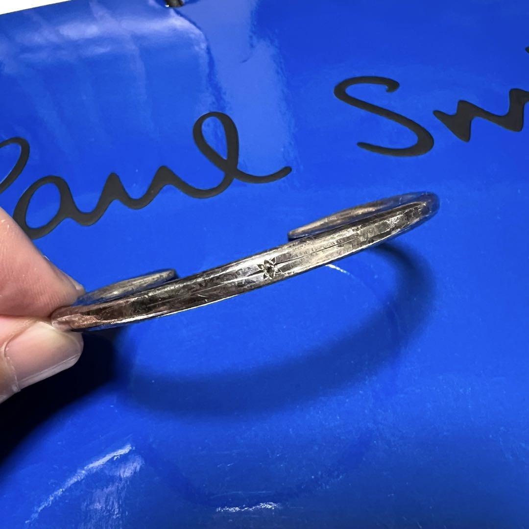 ポールスミス Paul Smith バングル ブレスレット シルバー レア