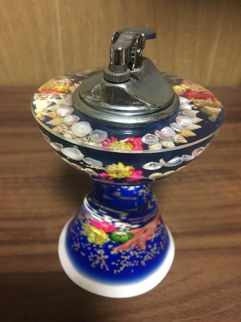 水中花　ライター　アンティーク　レア
