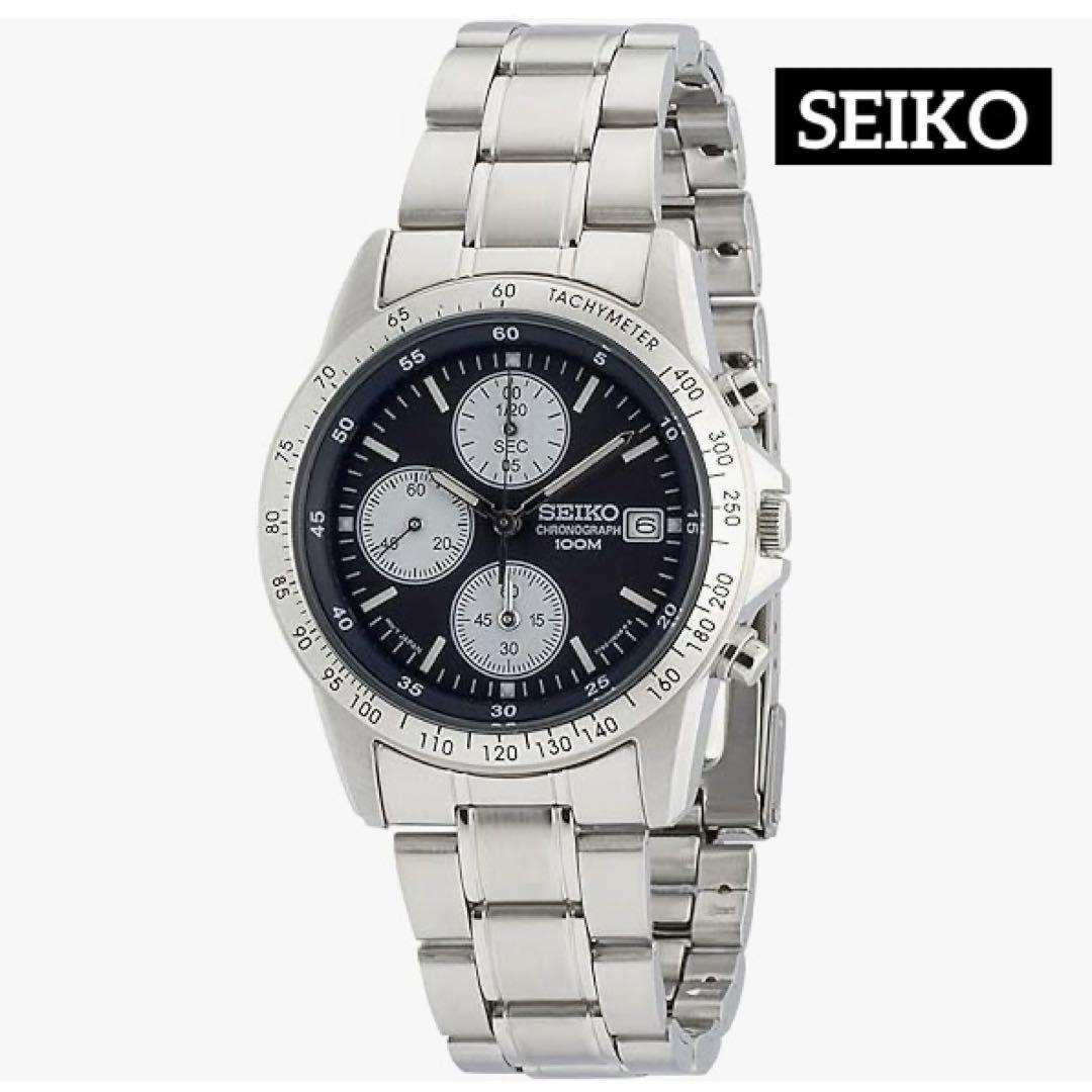 SEIKO セイコー  腕時計 逆輸入 海外モデル  クロノグラフ 未使用品