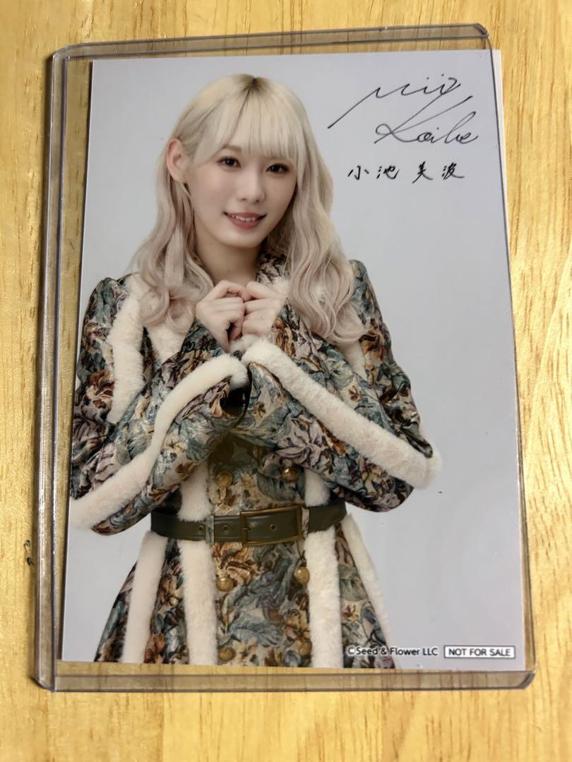 櫻坂 46 小池美波 東京ドーム限定生写真直筆サイン入り