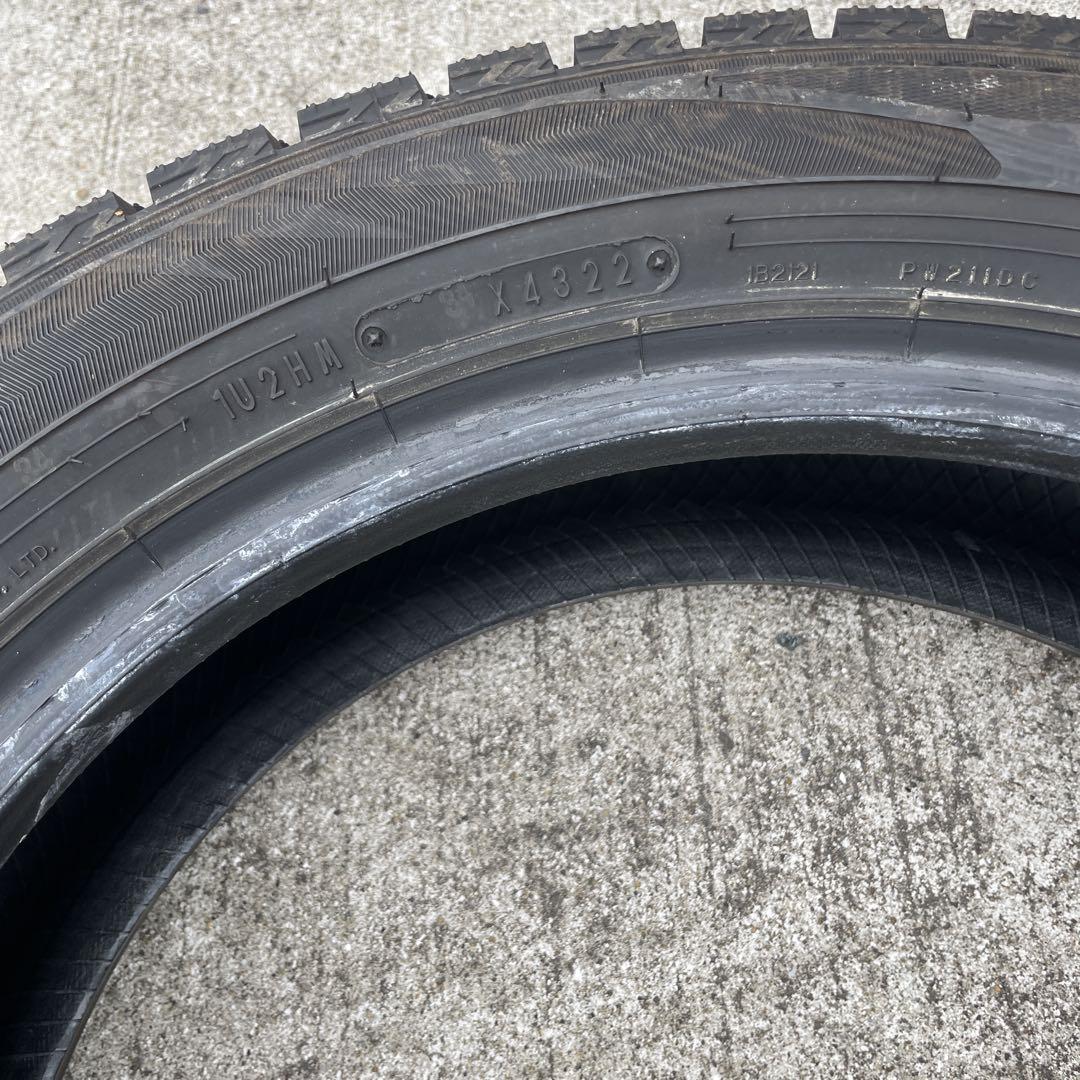 ①スタッドレスタイヤ 15インチ　165/60R15ダンロップウインターマックス