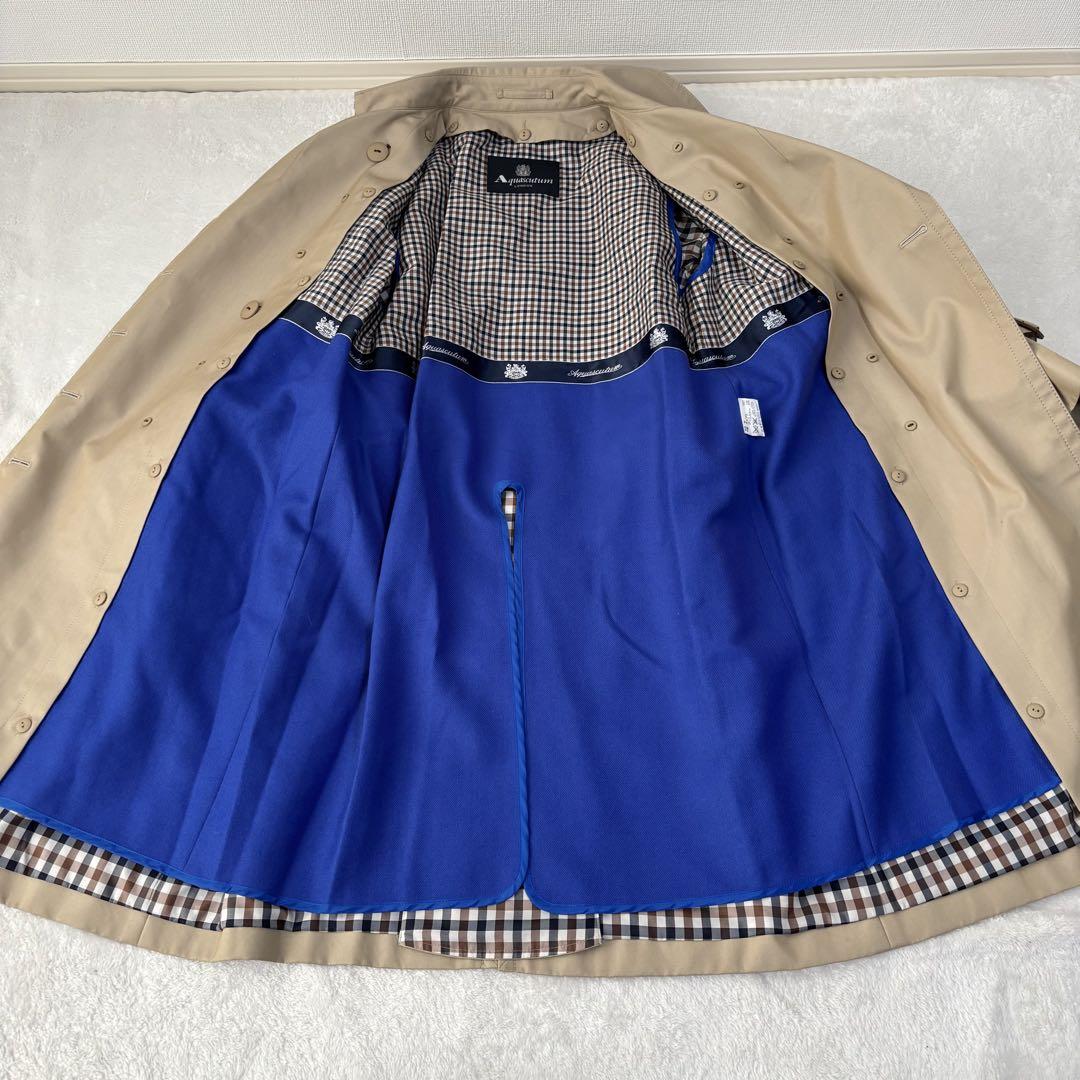 ✨極美品✨AQUASCUTUM アクアスキュータム トレンチコート　ライナー　S