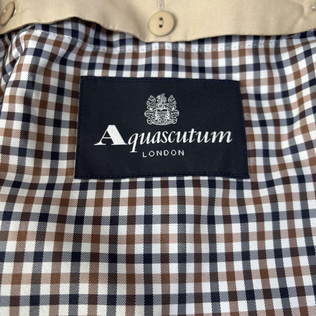 ✨極美品✨AQUASCUTUM アクアスキュータム トレンチコート　ライナー　S