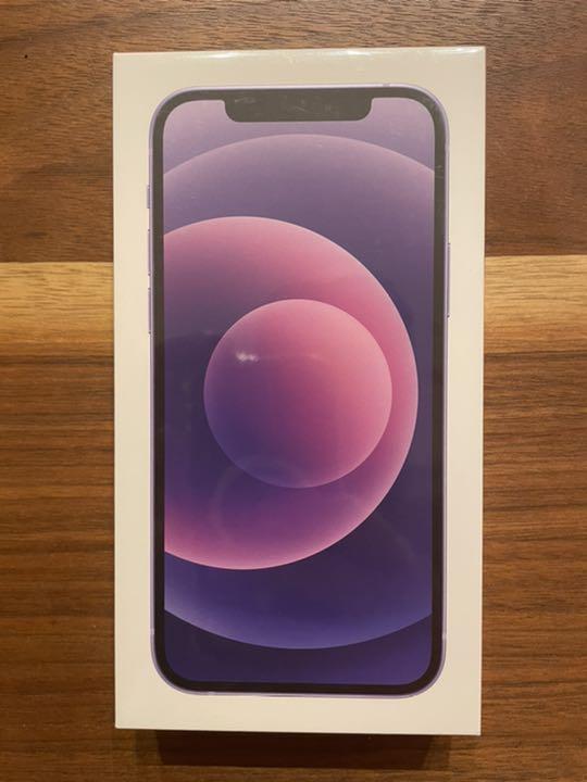 グレイ系【通販激安】 iPhone 12 64GB パープル 新品未使用 未開封 オンラインオリジナル iPhone 12 64GB パープル 新品未使用 未開封 スマートフォン本体