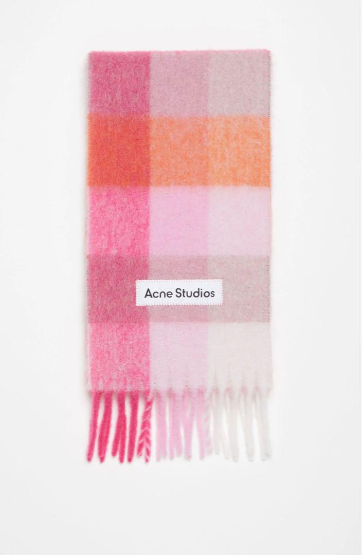 Acne Studios チェック柄マフラー 200x28cm Acne Studios チェック柄マフラー
