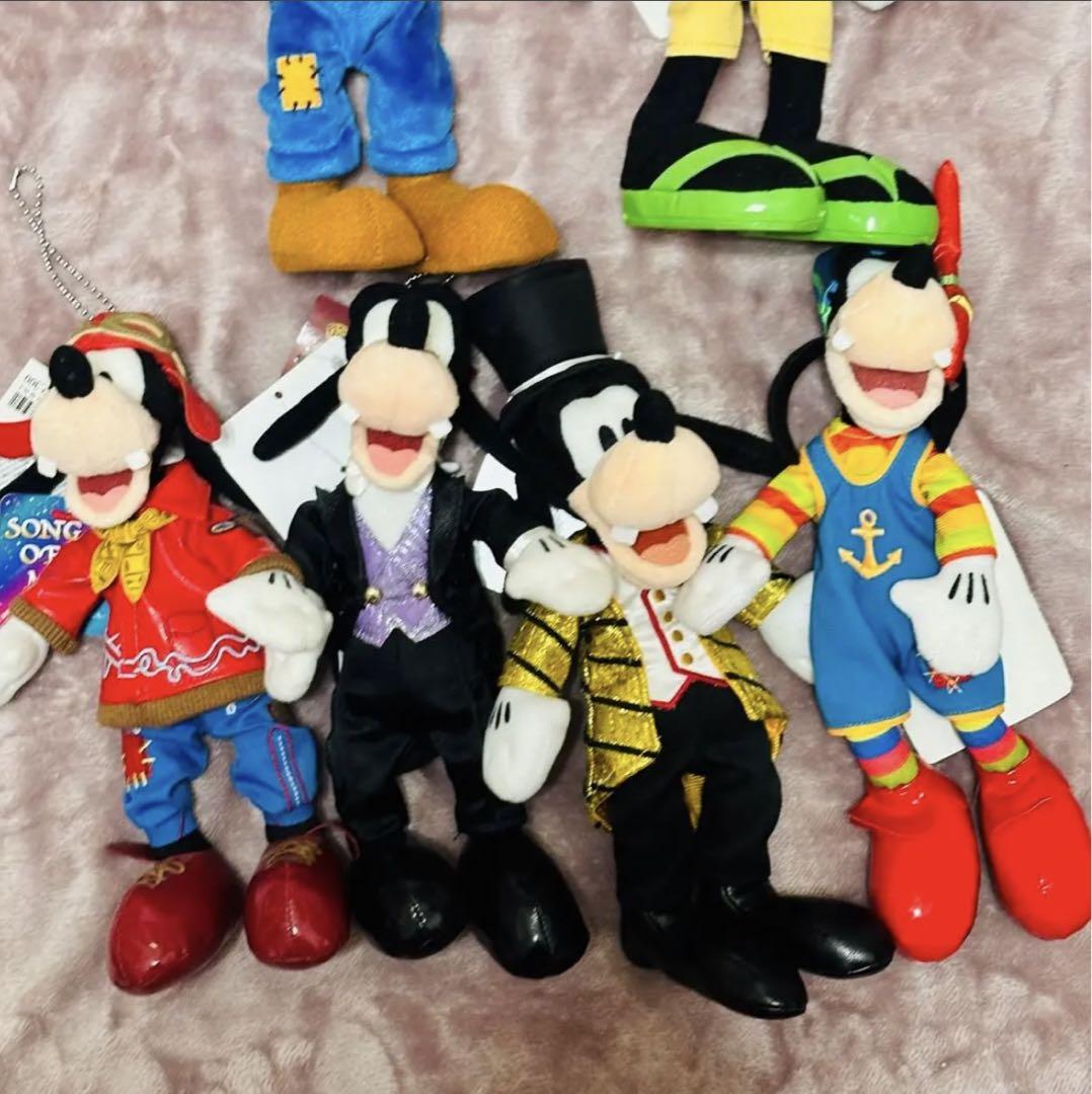 グーフィー ポージープラッシー ぬいぐるみバッジ ぬいば セット