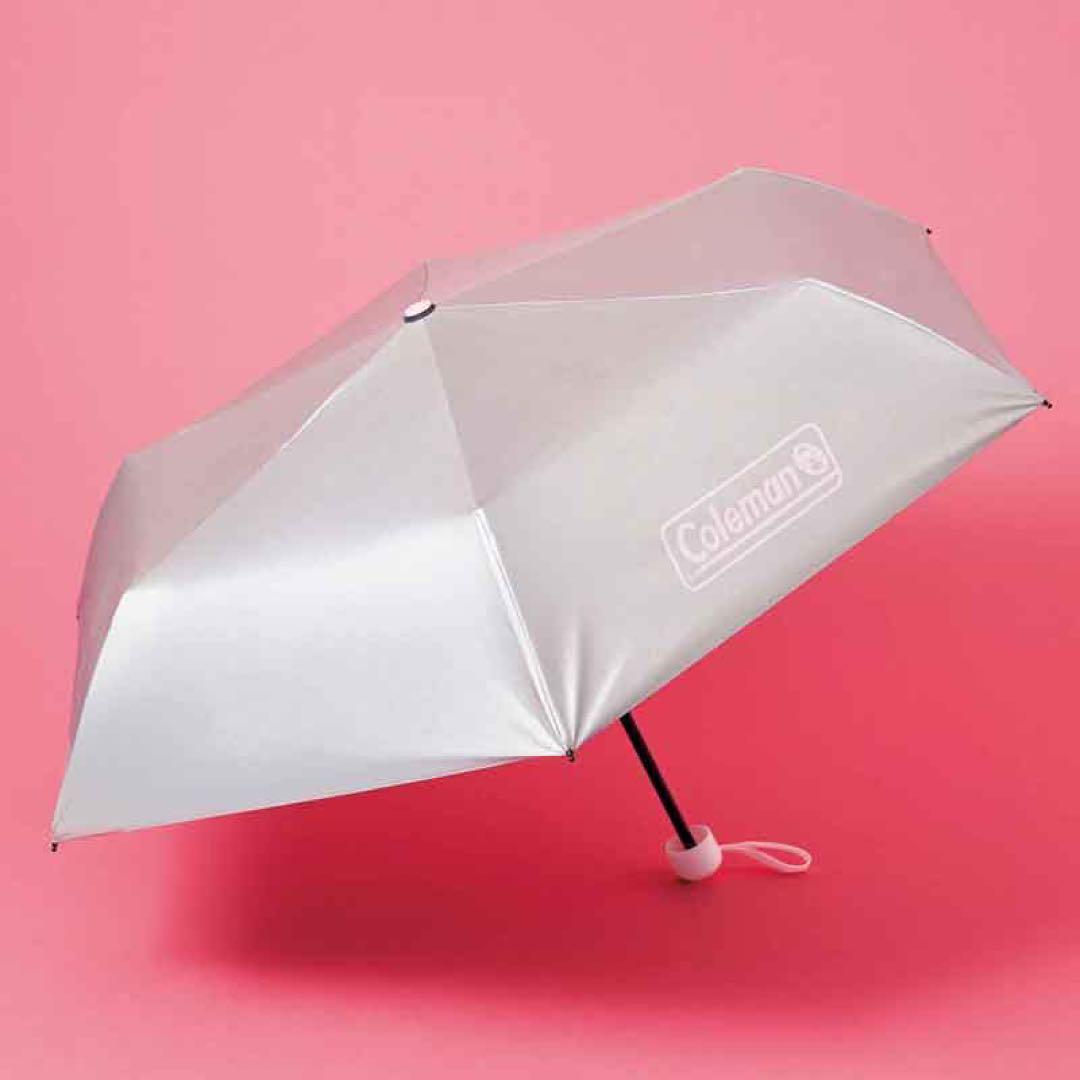 新品 Coleman 晴雨兼用 折りたたみ傘55cm 3本セット　コールマン ローソン×コールマンの「晴雨兼用折りたたみ傘」を早速ゲット