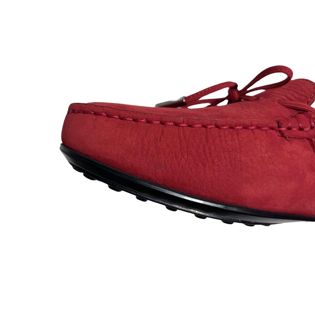 未使用 TOD'S トッズ ヌバック ドライビングシューズ 39.5