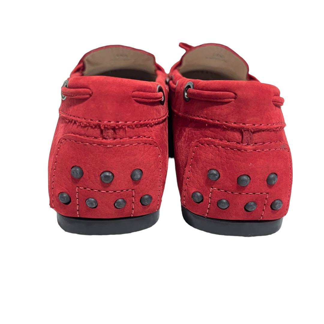 未使用 TOD'S トッズ ヌバック ドライビングシューズ 39.5