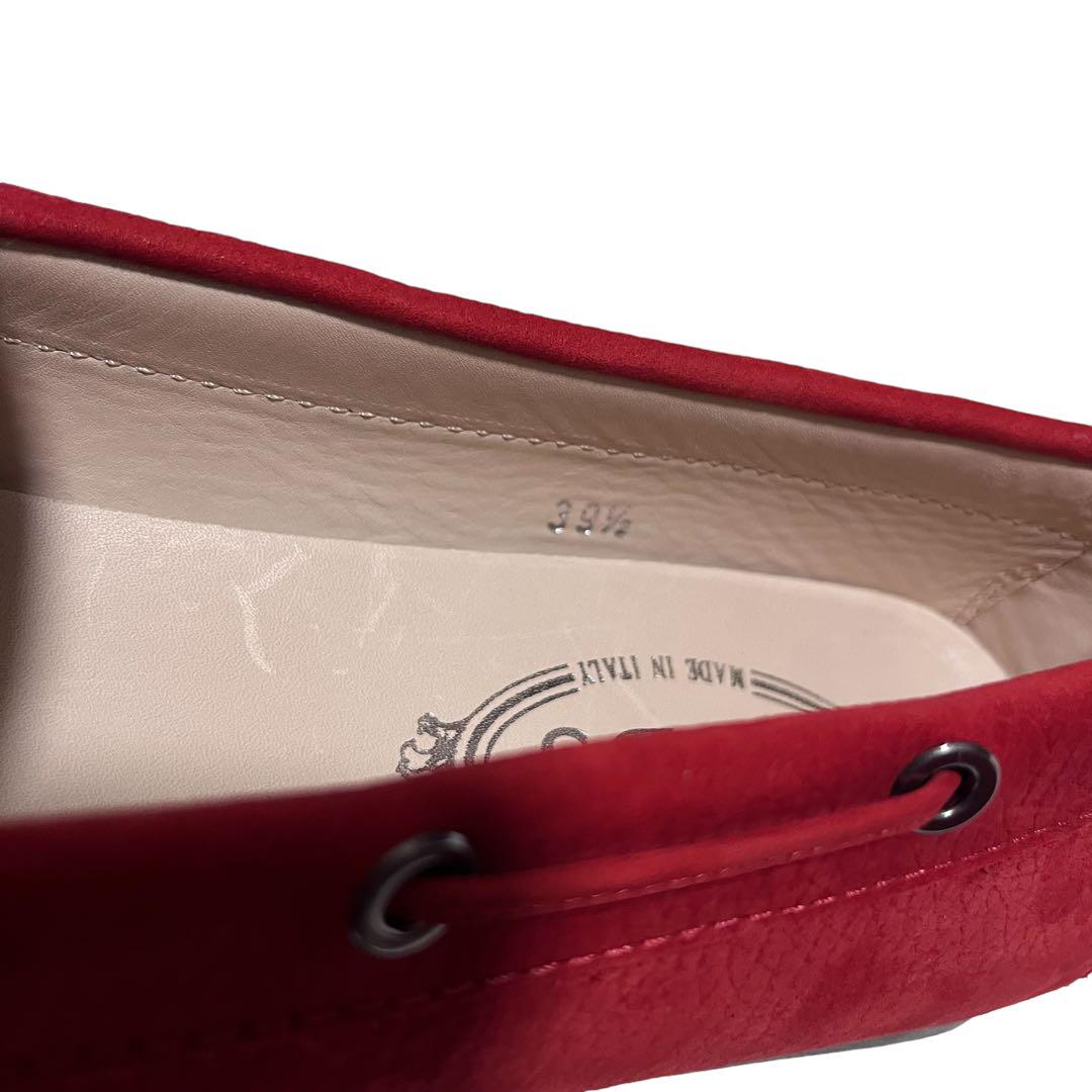 未使用 TOD'S トッズ ヌバック ドライビングシューズ 39.5
