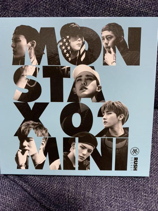 MONSTA X RUSH メンバー全員サイン入りアルバム 通販・正規取扱店 お