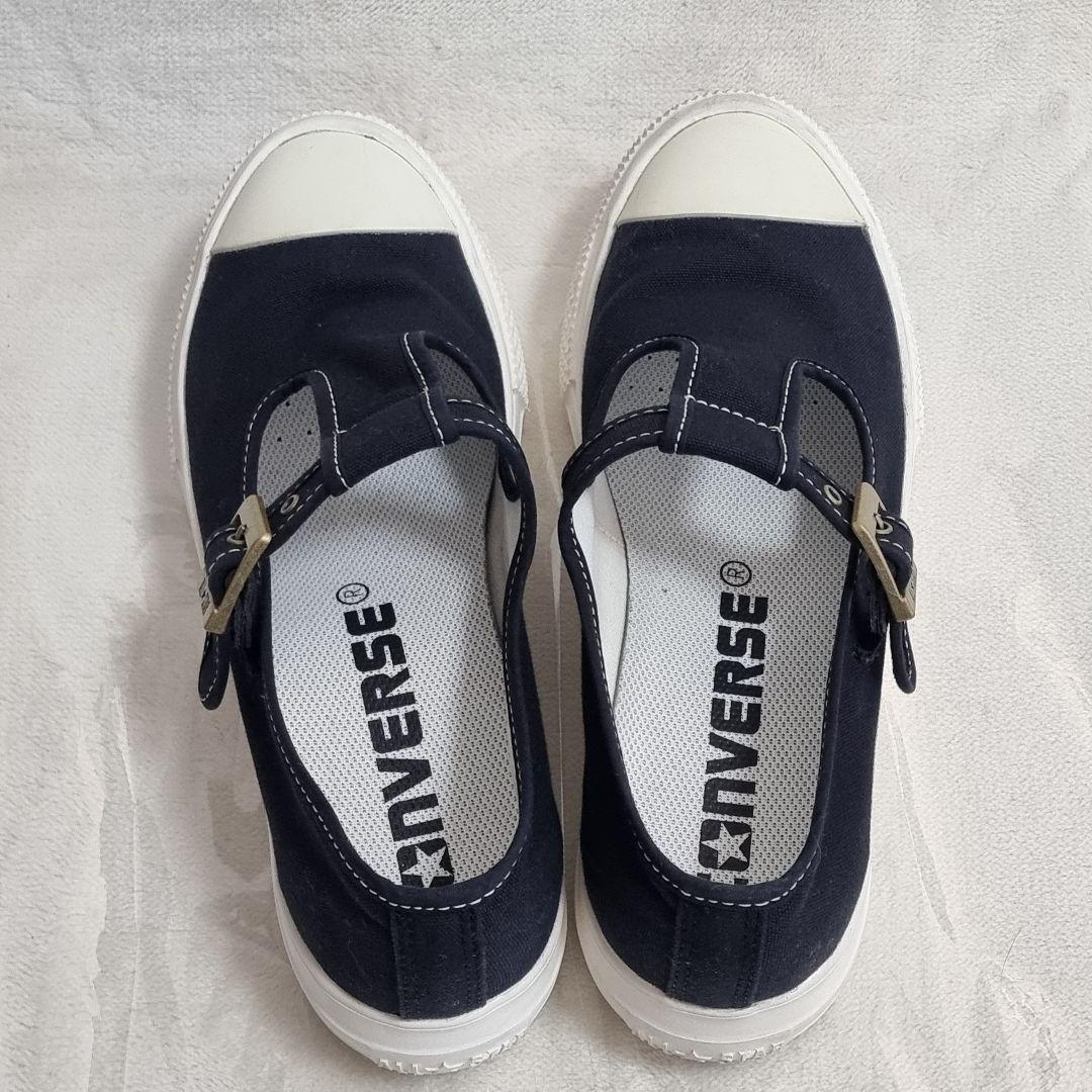 コンバース オールスター ライト PLTS メリージェーン OX Tストラップ