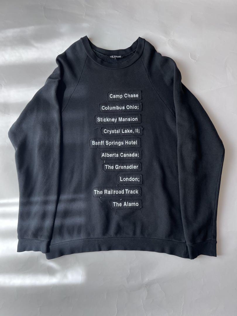 raf simons アーカイブ ポルターガイスト期 パッチワークスウェット 100,000円