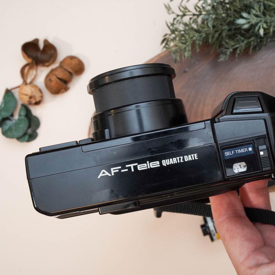 3個セット・送料無料 【Minolta】 AF-Teleフィルムカメラ 希少な2単