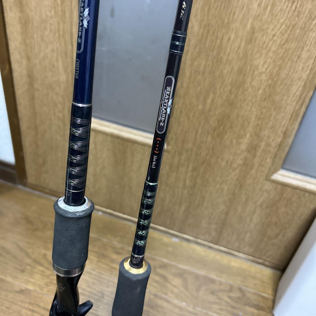 ダイワ ハートランド ドットスリー チーター2本セット ロッド