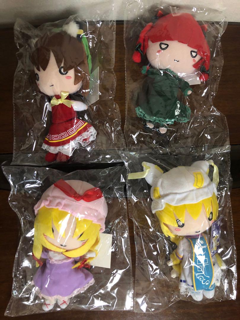 東方Project 東方ふにふにぬいぐるみシリーズ 4体セット