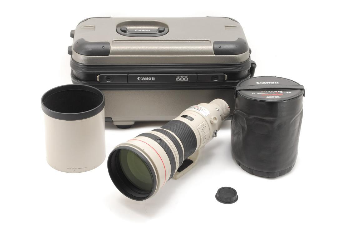 Canon キャノン EF 600mm f/4 L IS USM トランク付き