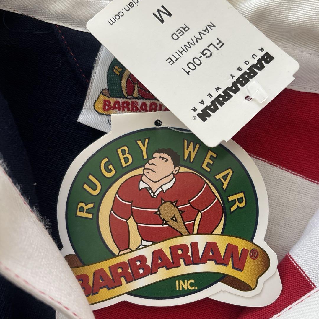 新品、未使用 BARBARIAN バーバリアン RUGBY WEAR 12ozＳ 新品、未使用 BARBARIAN バーバリアン RUGBY WEAR 12ozS
