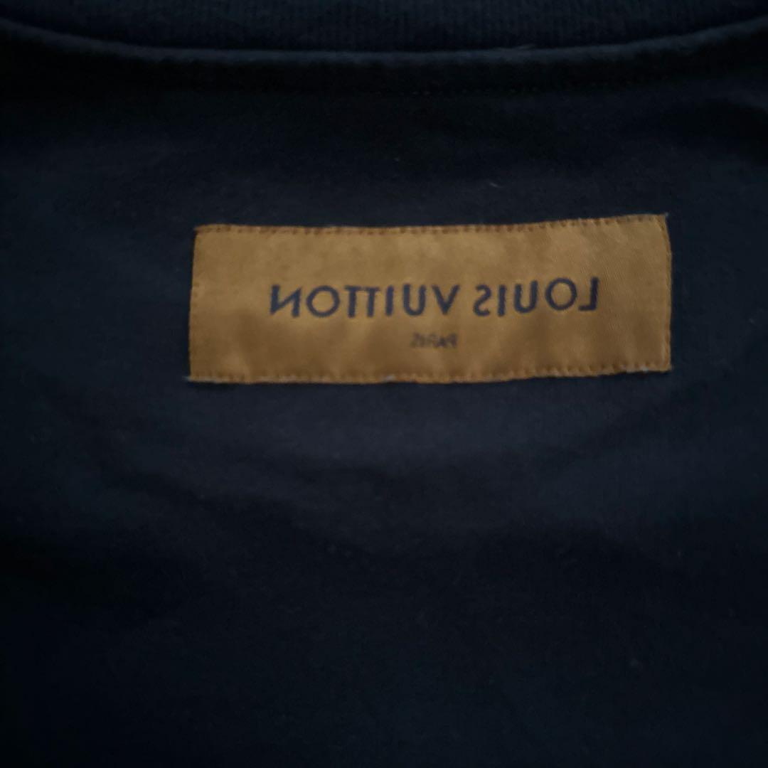 ルイヴィトンTシャツ LOUIS VUITTON メンズ ネイビー Tシャツ