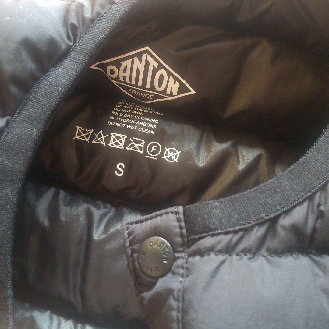 DANTONダウンベスト S黒