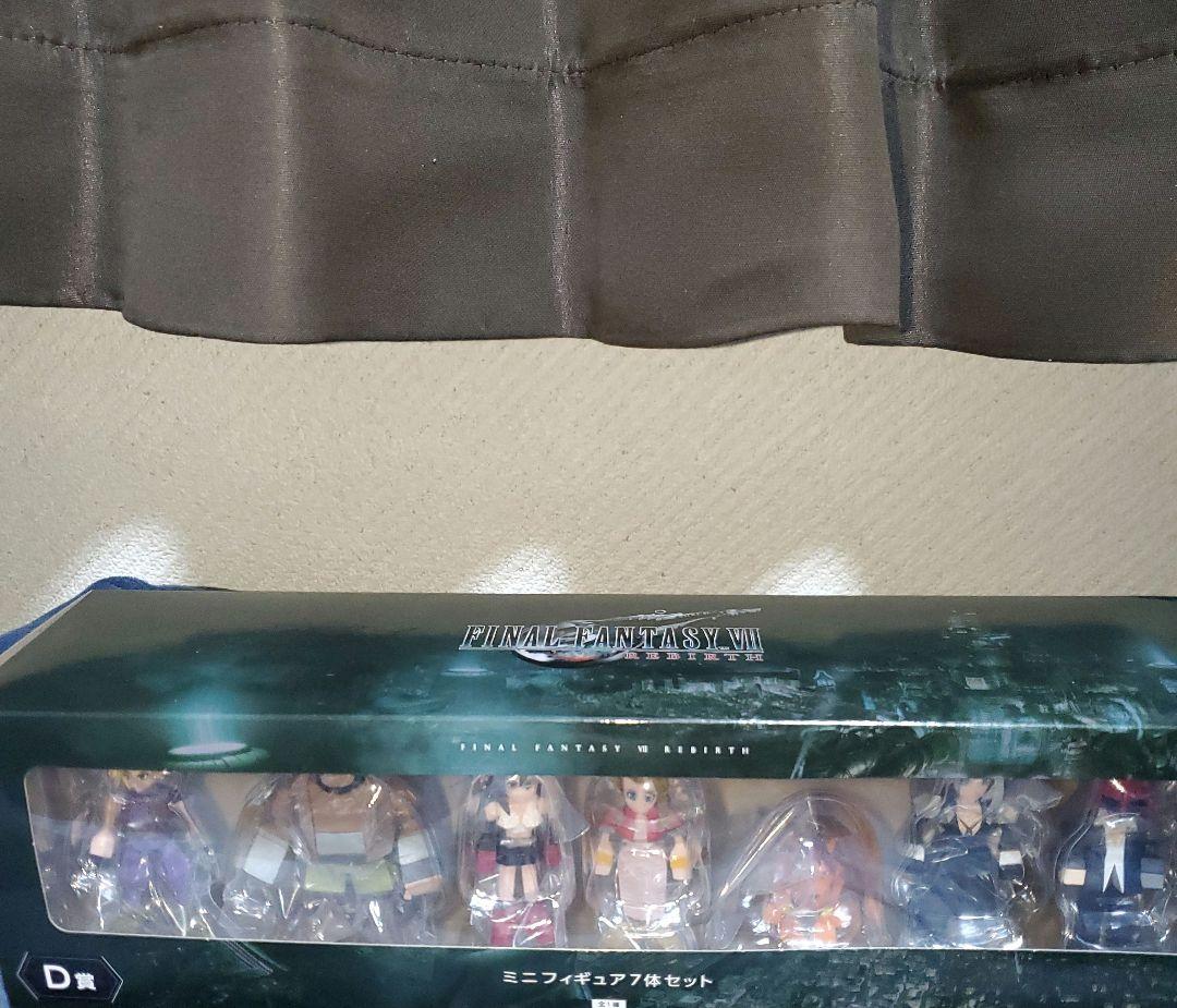 スクエニくじ　FF7　REBIRTH　D賞　ミニフィギュア　セット