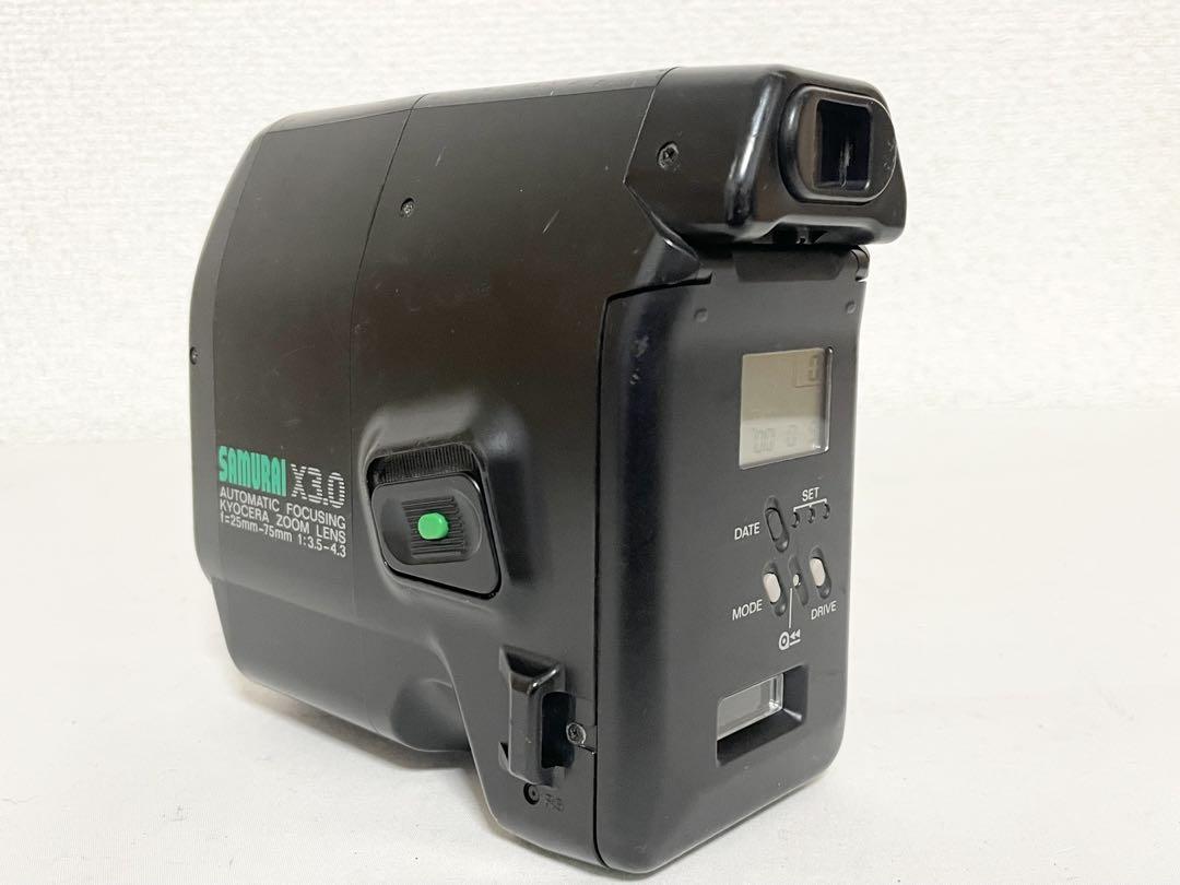 【完動品】KYOCERA SAMURAI x3.0 フィルムカメラ 動作確認済み