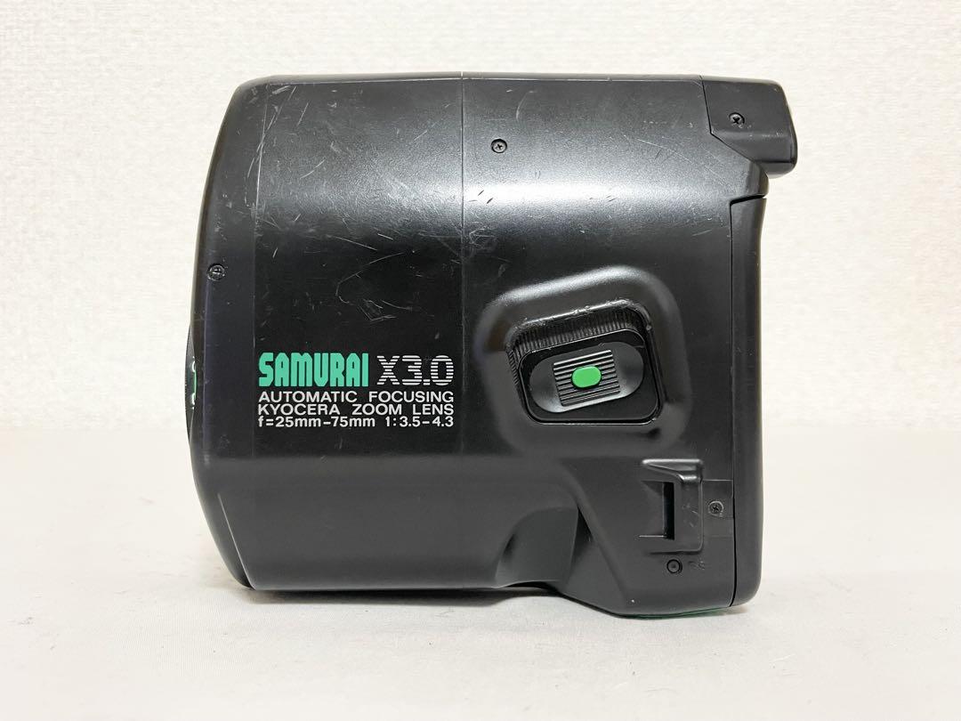 【完動品】KYOCERA SAMURAI x3.0 フィルムカメラ 動作確認済み