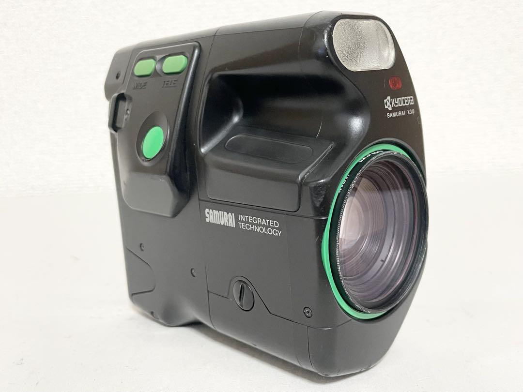 【完動品】KYOCERA SAMURAI x3.0 フィルムカメラ 動作確認済み