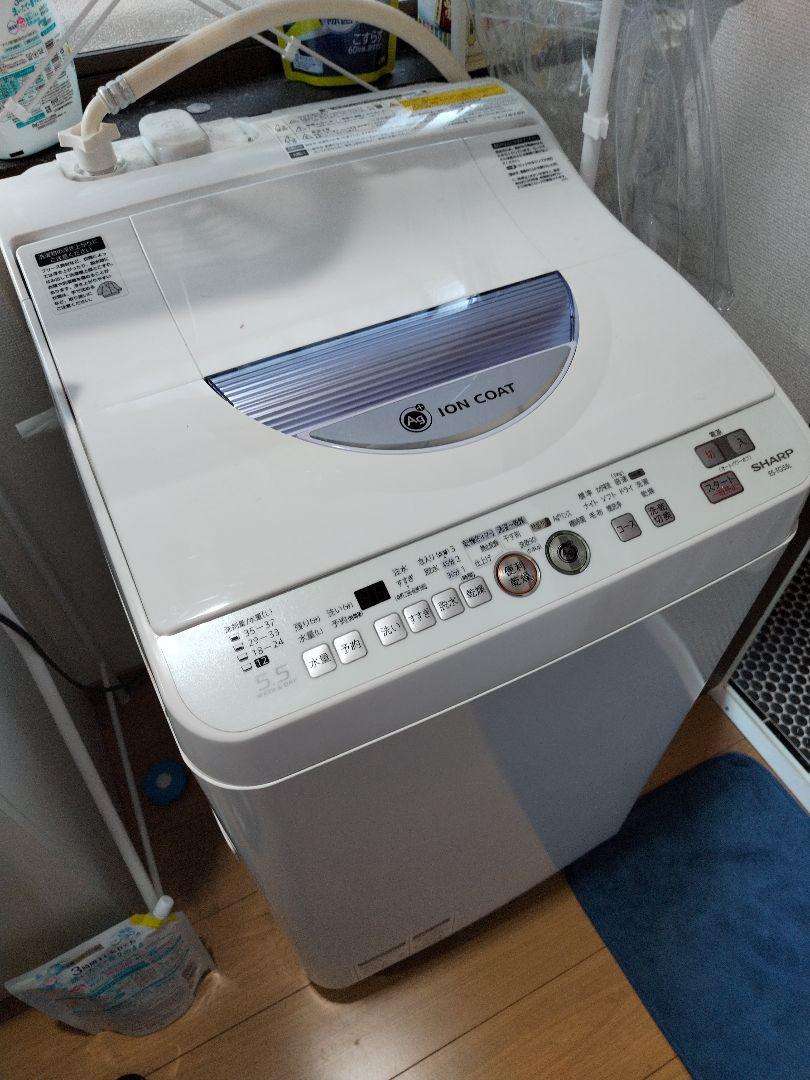 SHARP熱乾燥搭載！おしゃれホワイトインテリア洗濯機