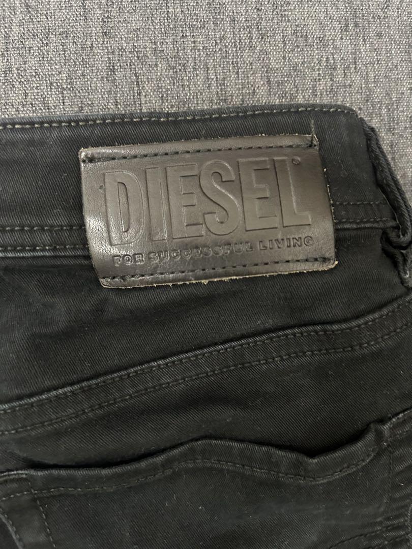 【美品】DIESEL スキニー　デニム ブラック 27