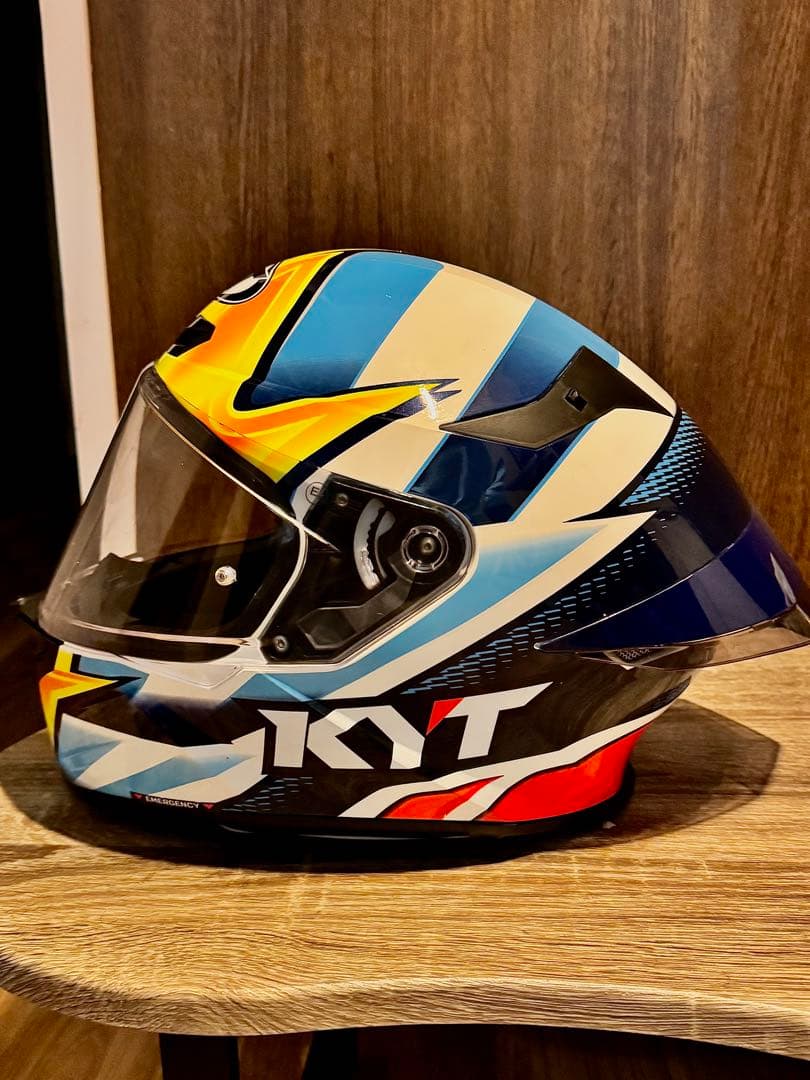 KYT TT REVO TATI REPLICA EDITION ヘルメット BRIGHTFACE_UK