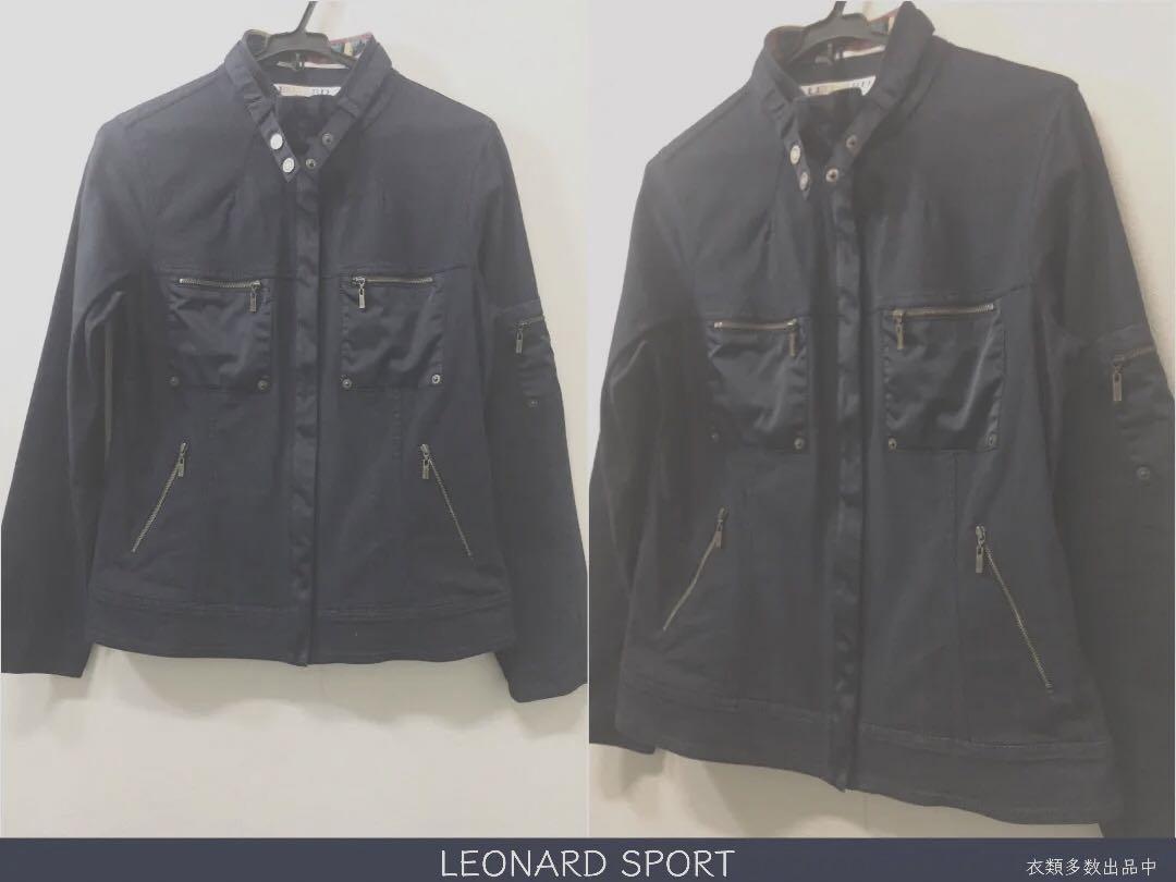 LEONARD SPORTレオナールスポーツ ジップアップブルゾン ゴルフウエア