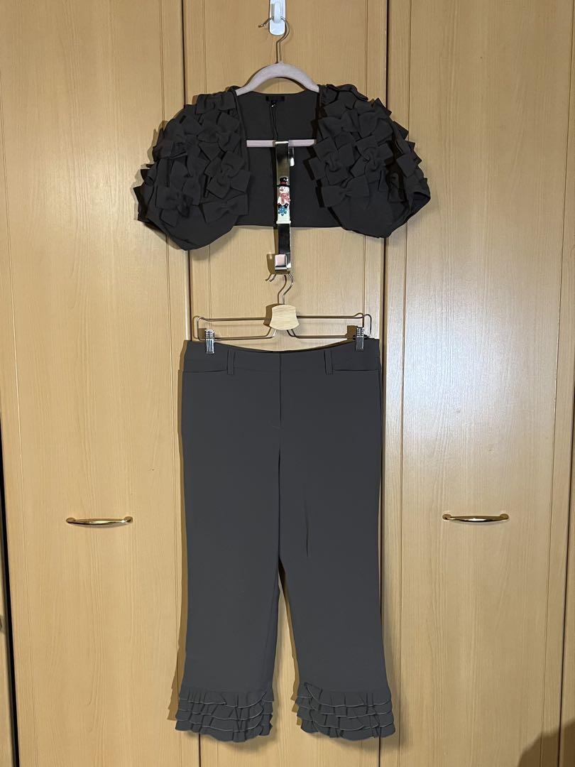 【古着】to be chic　トゥービーシック　上下セット　ボレロ　スーツ
