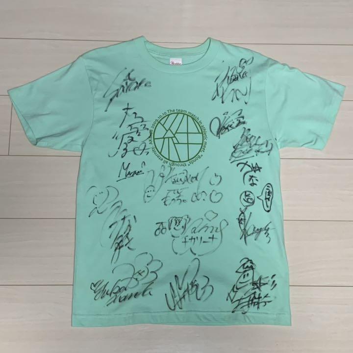 AKB48初の大運動会2009「記念直筆サイン入りTシャツ」【チームK】 AKB48 サイン入りTシャツ