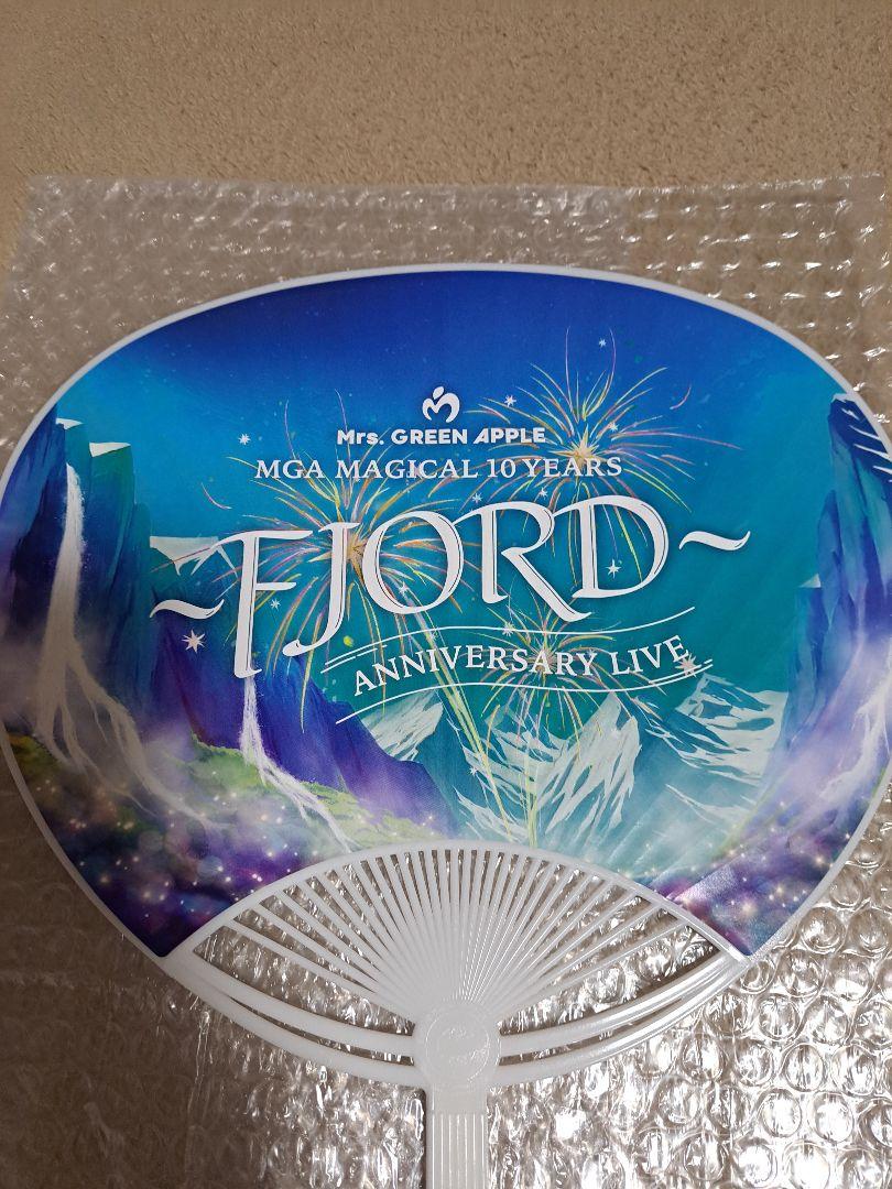 ミセス FJORD ラババン&うちわセット ミセスグリーンアップル FJORD うちわ ラバーバンド フィヨルド