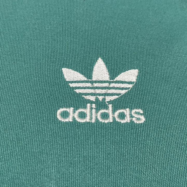 状態良好】アディダス 80s ジャージ 刺繍ロゴ 表記Mサイズ アウトレット最安価格 ロコモコ様専用80s'/adidasトラックジャケット刺繍ロゴ/ブルー/L-XL ジャージ