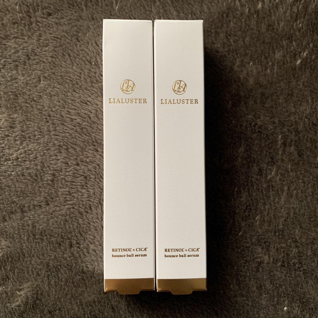 リアラスター　レチノール×シカバウンスボールセラム　美容液　26g×2 楽天市場】リアラスター LIALUSTER レチノール×シカバウンス