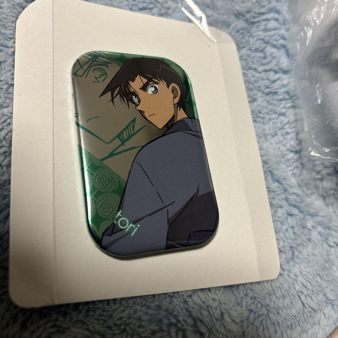 名探偵コナン 服部平次 まるかく 缶バッジ 名探偵コナン まるかく缶バッジ 服部平次 平次 キャラクターグッズ