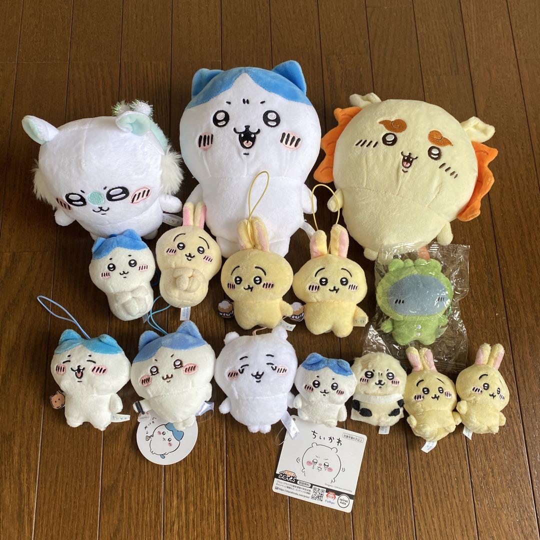 ちいかわ ぬいぐるみ マスコット まとめ売り - メルカリ