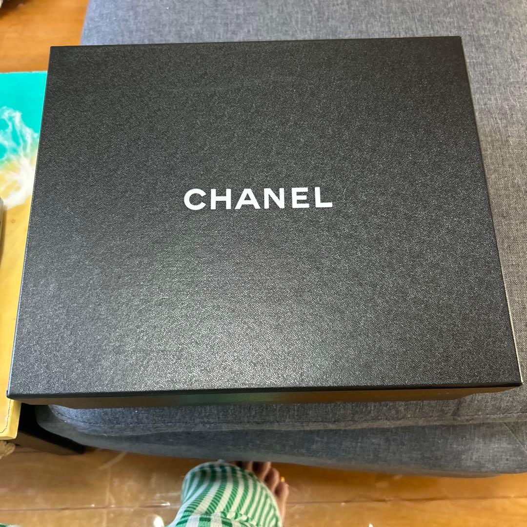 CHANEL ハイカットスニーカー ホワイト/ブラック